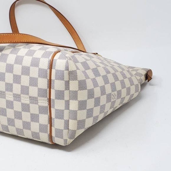 Auth Louis Vuitton Totally MM Damier Azur Tote Bag - Picture 9 of 16